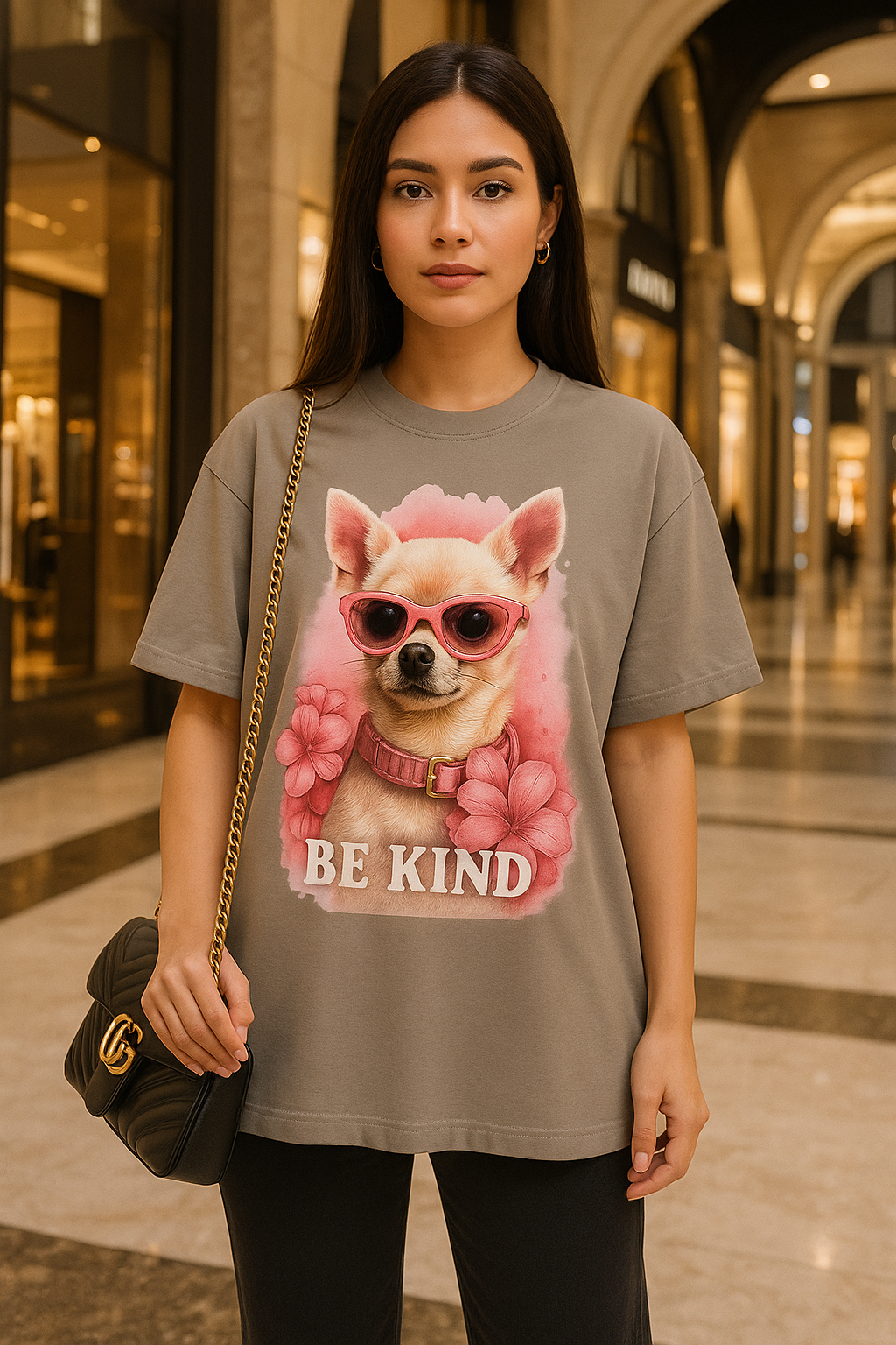 Be Kind Oversize T Shirt - BORNCELEBS