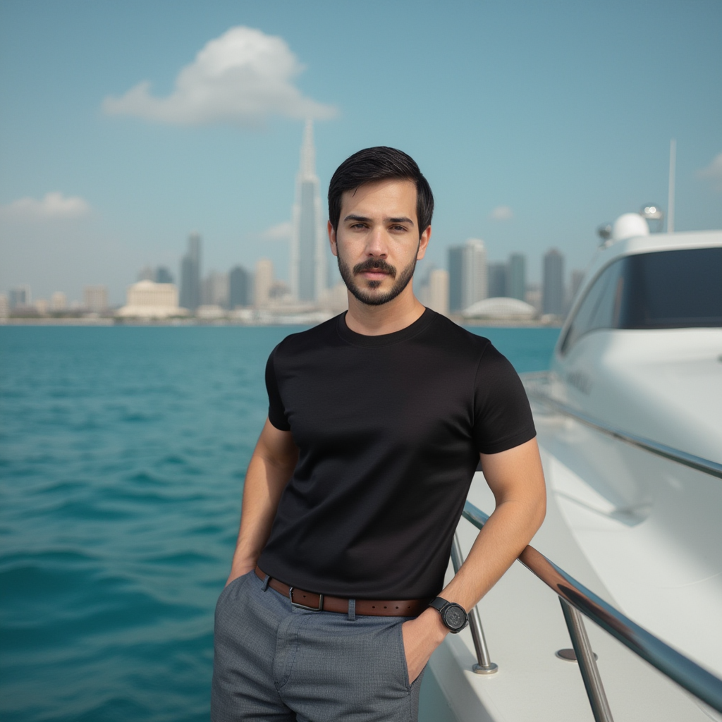 World-Class 100% Supima Cotton T-Shirt for Men – Ultimate Comfort & Luxury - BORNCELEBS