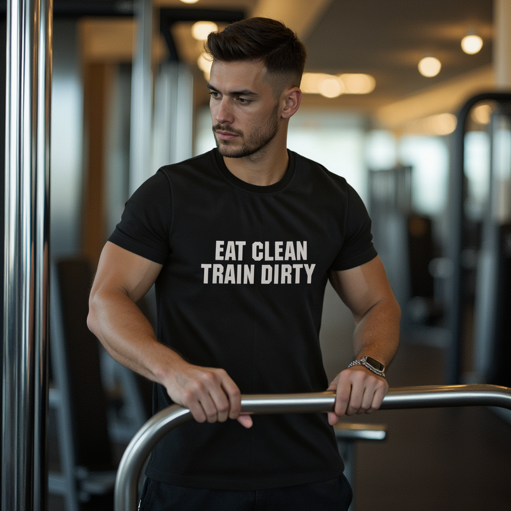 Black Gym T-Shirt - BORNCELEBS