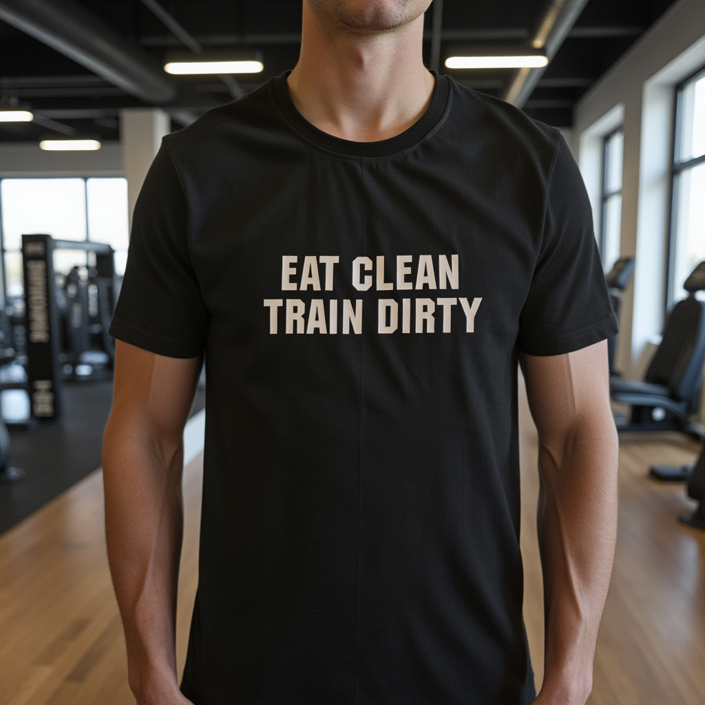 Black Gym T-Shirt - BORNCELEBS