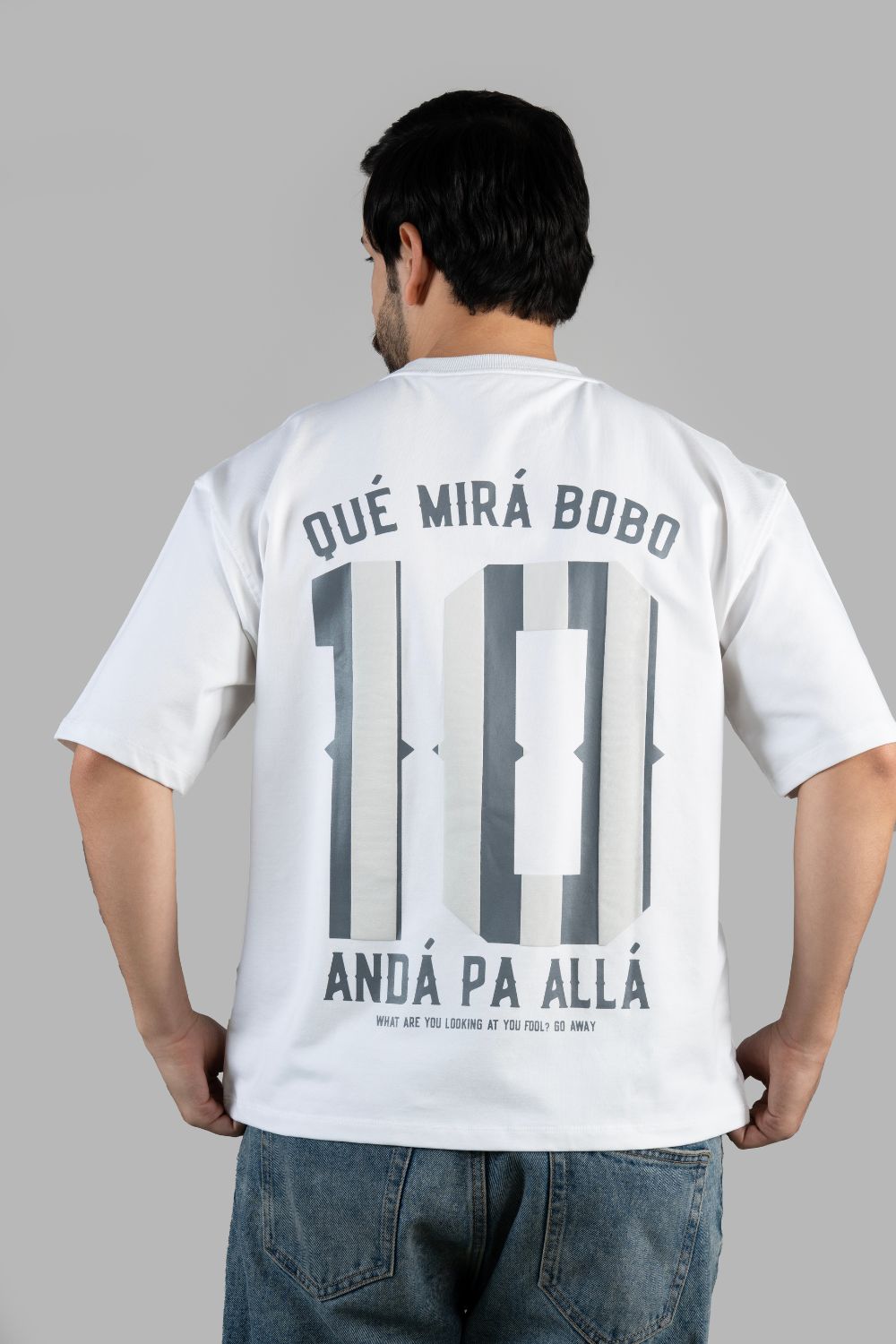 MESSI # 10 Printed Oversize T Shirt